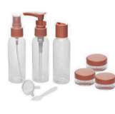 KIT FRASCOS VIAGEM 9 PEÇAS